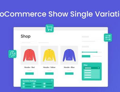 WooCommerce Show Single Variations by Iconic变体展示 WordPress插件汉化版【V1.18.0】